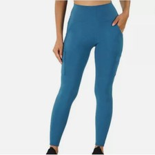 New Spyder Ladies' Performance High Rise Tight Legging Blue Size L