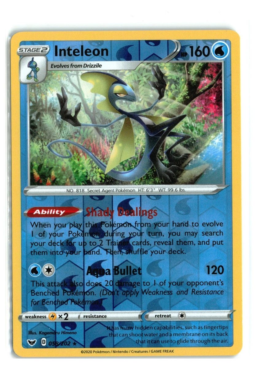 Inteleon Pokmon TCG Cards for sale | eBay
