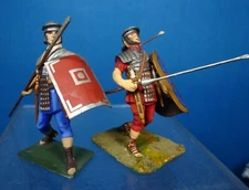 Stadden England Miniatures 54mm 2 Rom  1964 Roman legionnaires advancing PRE oop