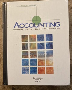 Accounting : Information for Decisions, 2nd Edition 0324185995