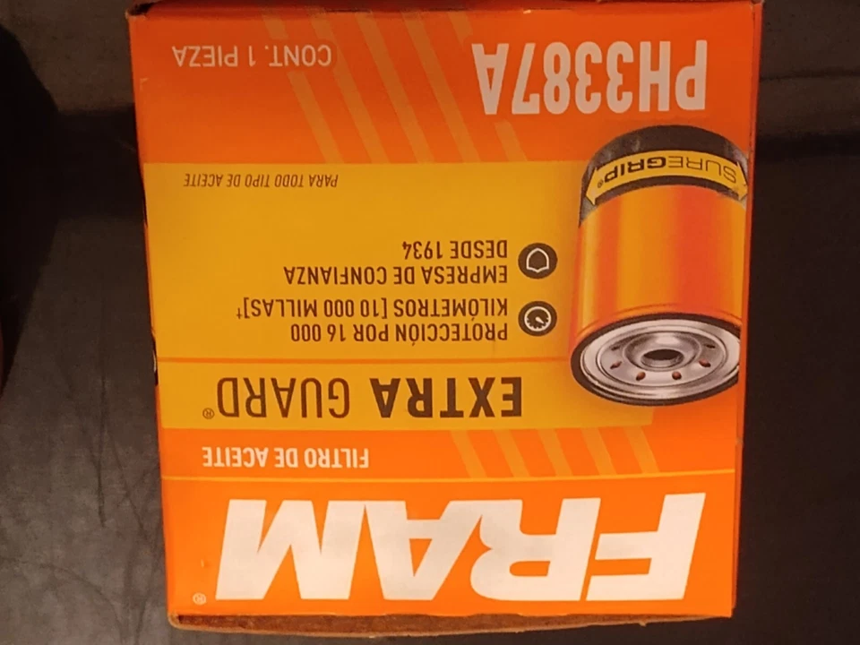 Filtro de aceite FRAM Extra Guard Ph3387A nuevo en caja Foto 4 de 4
