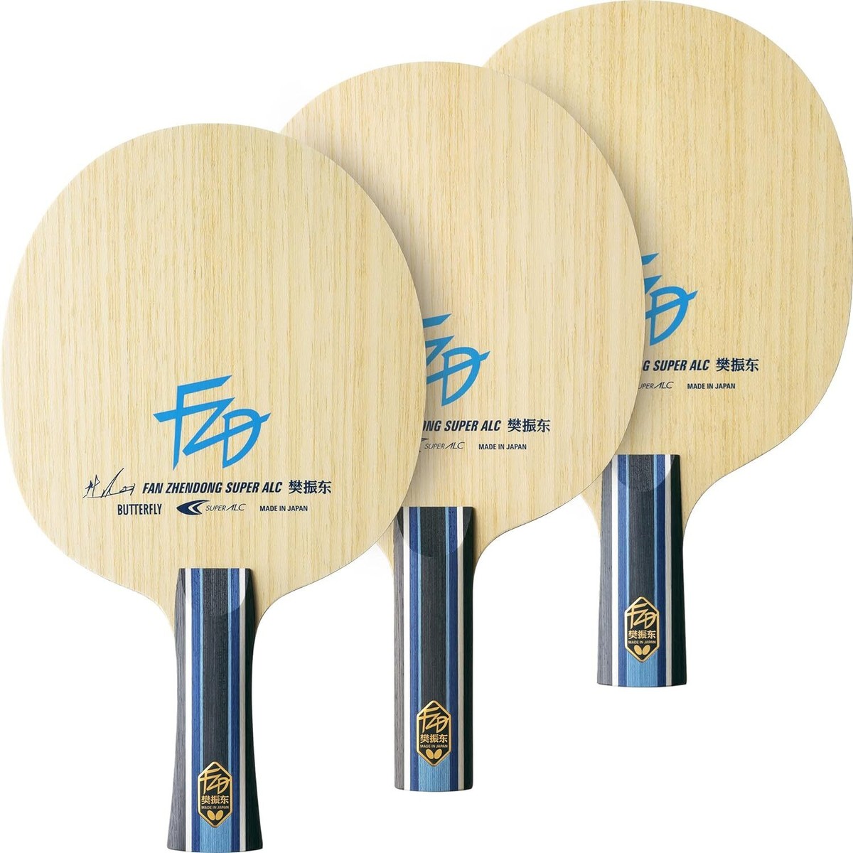BUTTERFLY Table Tennis Racket Fan Zhendong FZD ALC, Super ALC