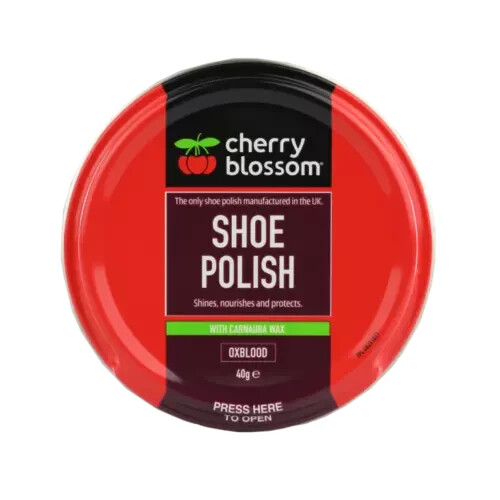 Kirschblüte Renovierende traditionelle Schuhcreme Glattleder Stiefelpflege - Bild 14 von 15
