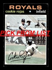 1971 Topps 3-218 VG-EX Pick From List All PICTURED dd7