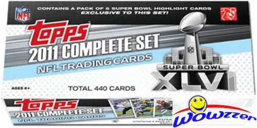 2011 Topps Football EXCLUSIVE SB 46 Factory Set(445 Cards)-Cam Newton RC++