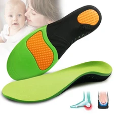 Kids Children Orthotics Insoles Flat Feet Shoes Sole O/X Type Legs Sports Shoes