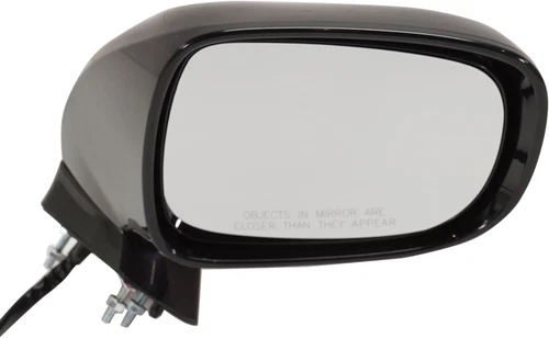 Fits 07 LX ES350 POWER MIRROR PAINT TO MATCH BLACK W/HEAT-MEMORY-PUDDLE RH
