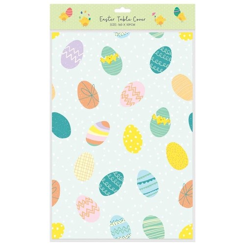 Easter Egg Paper Table Cover Cloth Large Disposable Party Tableware 160 x 109cm