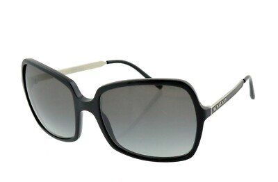 New BURBERRY B412 3001/11 57mm Black Oversized Butterfly  display picture 1