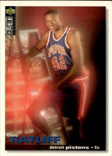 1995 Upper Deck #305 White NBA Card Theo Ratliff