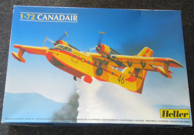 Heller Löschflugzeug CL-215 Canadair Flugzeug Bausatz 1:72 in OVP 80373