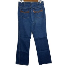 LEVI'S Vintage Medium Blue Denim Jeans Corduroy Pocket Detail Measures 30x33