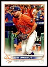 2022 TOPPS #607 JOSE URQUIDY HOUSTON ASTROS