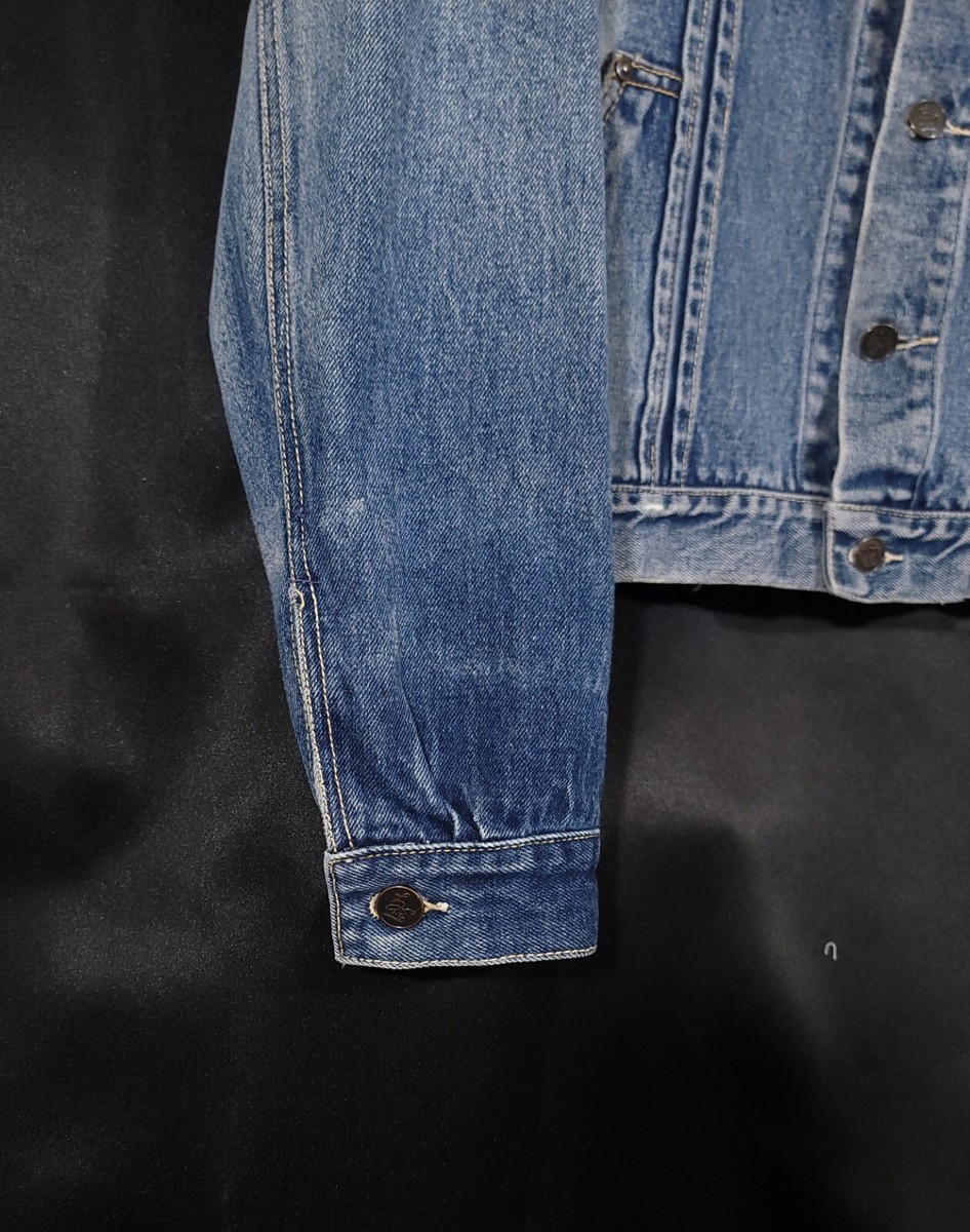FADED GLORY フェイデッドグローリー 80's デニムジャケット Vintage Faded Glory 80s Distressed Denim Trucker Work Jacket