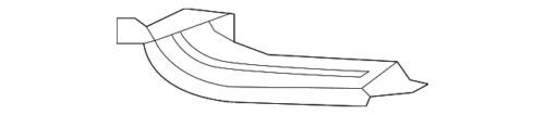 Conducto de intercambiador de aire delantero para Honda (N/P 71317-TRT-A00)