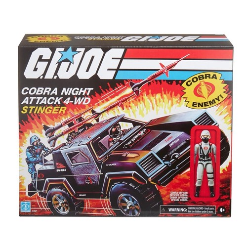 Hasbro G.I. Joe Retro Collection Cobra Stinger with Cobra Officer