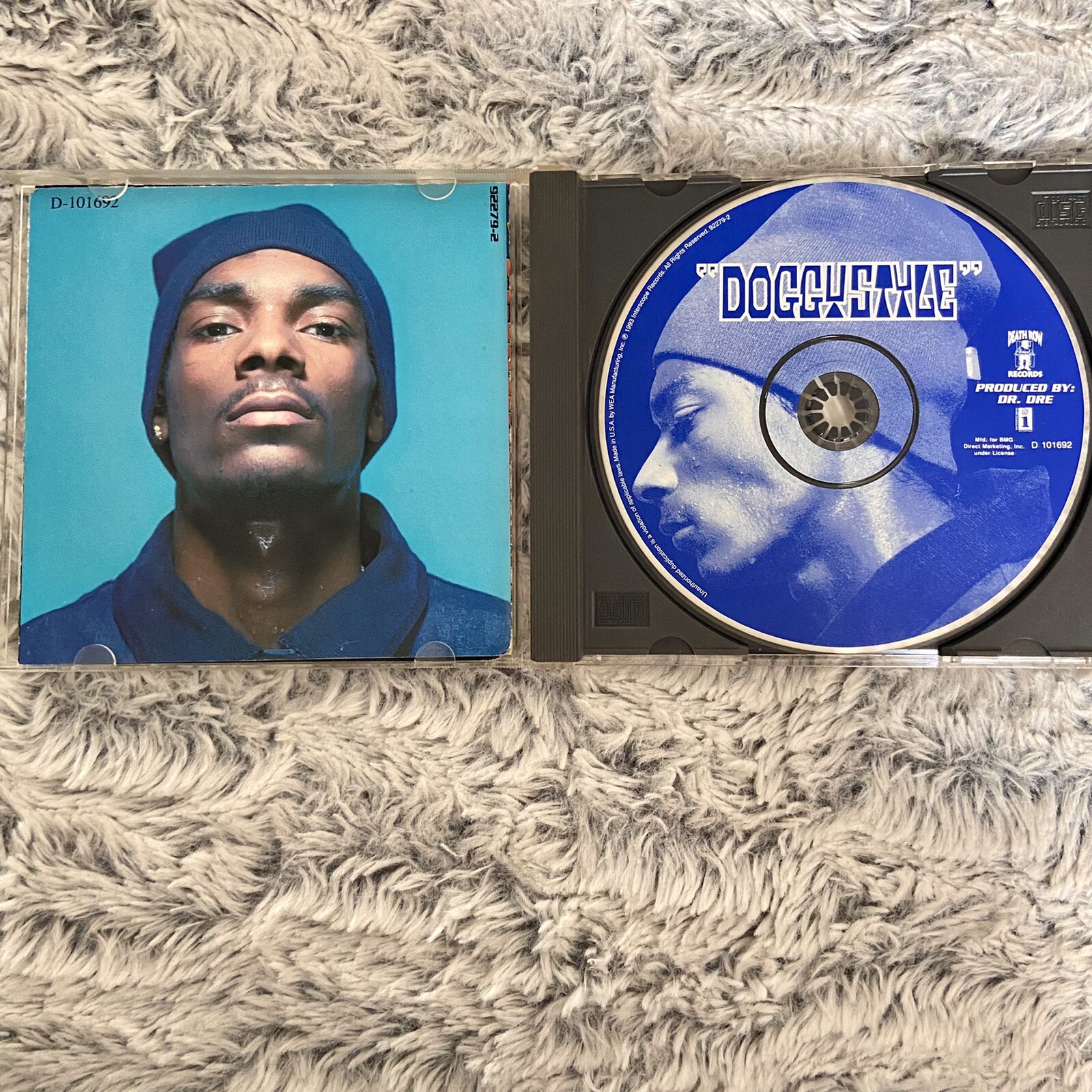 Snoop Dogg Doggystyle RARE Debut Album (CD, Death Row/BMG Direct 1993