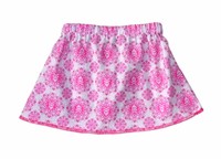 Punk Rock Sugar Skull Crossbones Damask Pink Cotton Girl Baby Toddler Skirt Punk Rock Sugar Skull Crossbones Damask Pink Cotton Girl Baby Toddler Skirt