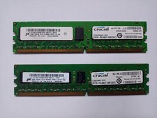 Crucial CT25664AA667 (2 GB, PC2-5300 (DDR2-667), DDR2 RAM, 667 MHz, UDIMM)...