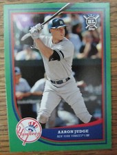 2018 Topps Big League Green Blaster Box Topper #B4 Aaron Judge -New York Yankees
