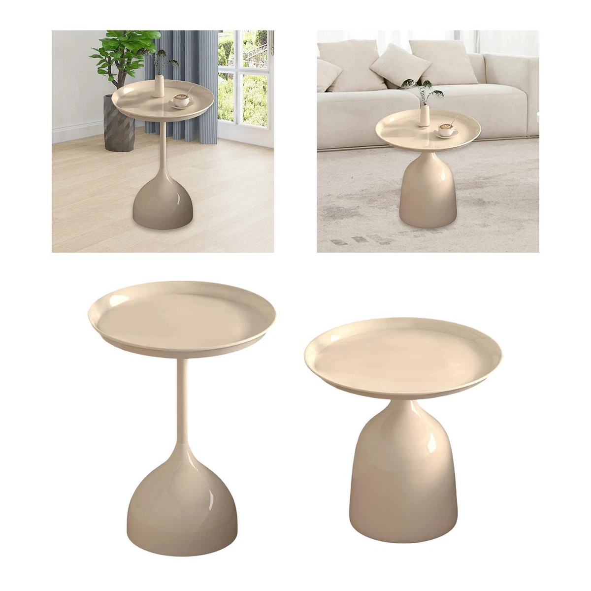 Table Basse De Jardin Table D'appoint Carrée En Aluminium Pour L Exterieur Patio Piscine Interieur Gris Fonce