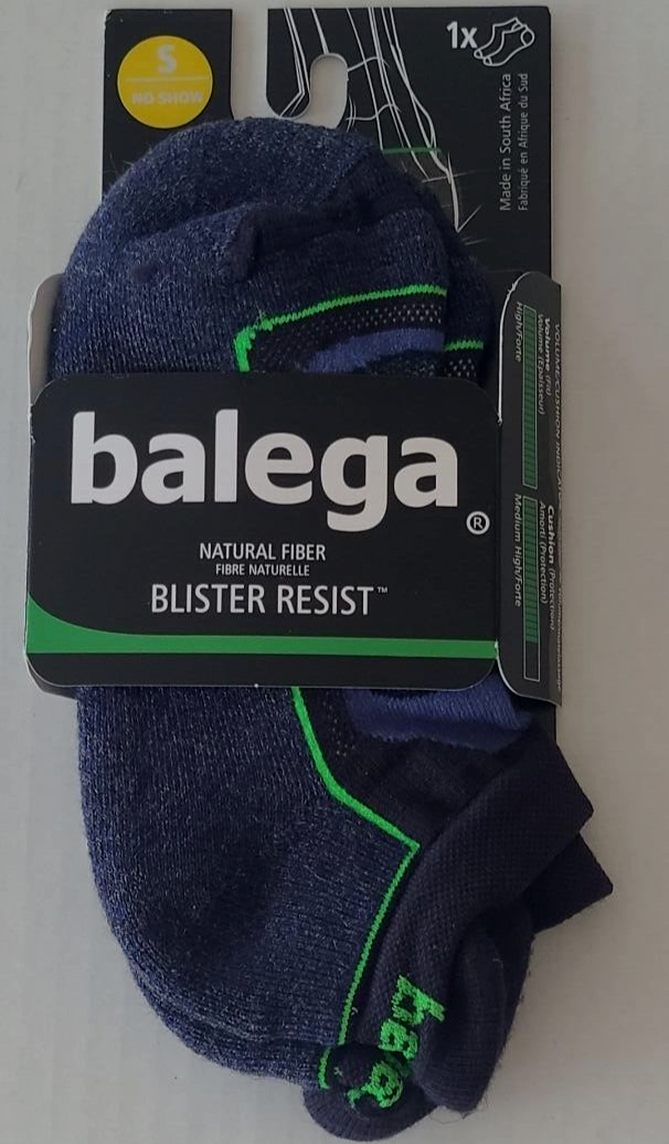 BALEGA BLISTER RESIST ROYAL BLUE &NAVY NO SHOW SOCKS SMALL MEN 4.56.5 WOMEN 68 eBay