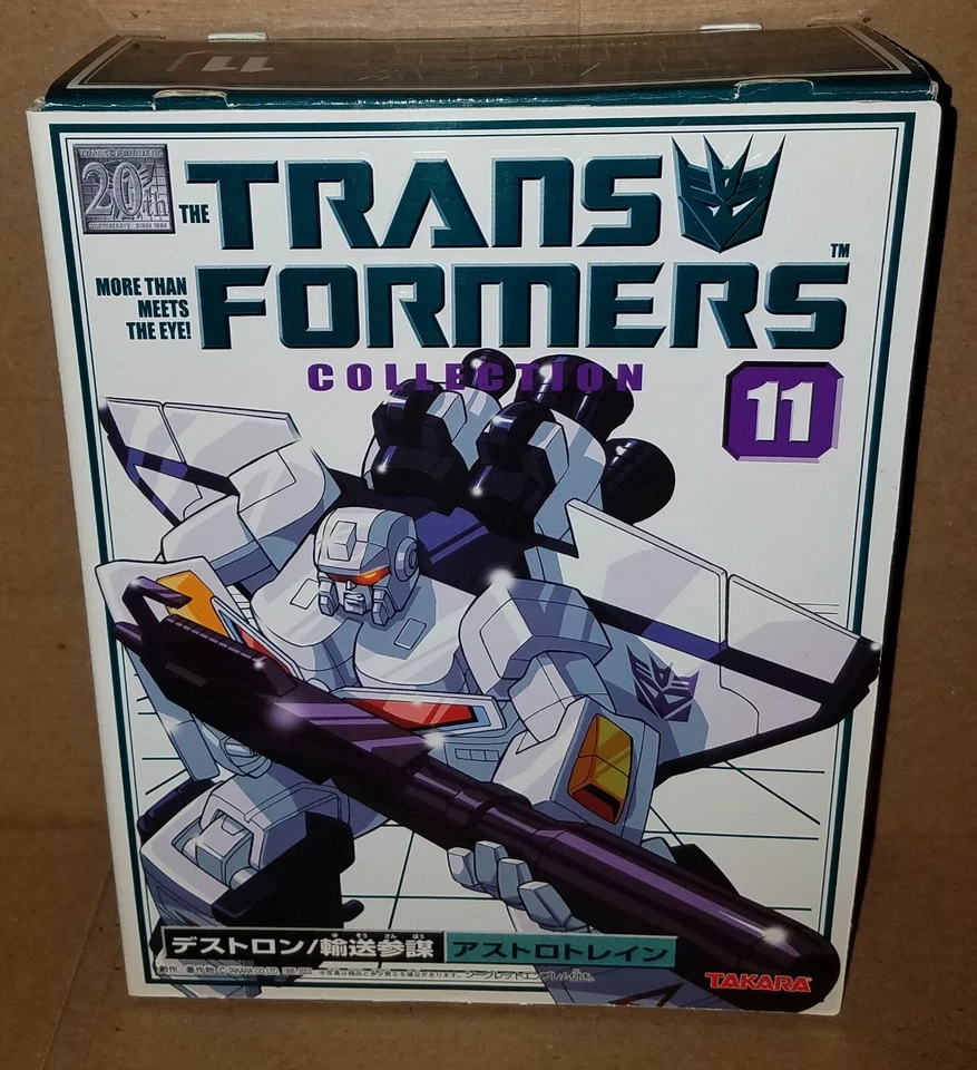 2003 Takara Japan TRANSFORMERS Collection #11 G1 Reissue ASTROTRAIN NEW MISB! - Image 3 of 4
