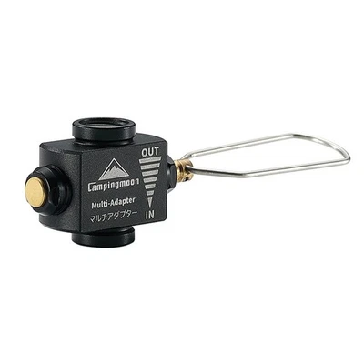 CAMPINGMOON Zuverlässiger Gassparadapter zum Umfüllen von Flüssiggas zwischen Kanistern