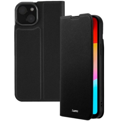 Hama Booklet Slim Klapp-Tasche Schutz-Hülle Case Cover für Apple iPhone 15 Plus