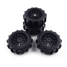 4xRC 1/8 Scale Off-road Buggy Wheels Short Card Beach Paddles Snow Sand Tyre sk