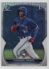 2023 Bowman Chrome Prospects Mega Box Mojo Refractor Yhoangel Aponte 0uf1