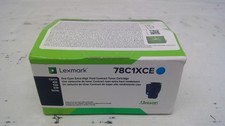 Genuine Lexmark Extra High Yield Cyan Toner Cartridge 78C1XCE