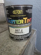 1 U.S. Quart DuPont Cromax Axalta MasterTint 857J Maroon Mixing Color