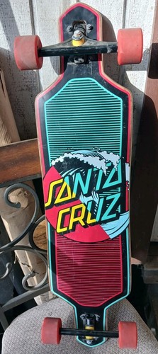 Santa Cruz Wave Dot Splice Drop Thru Complete Longboard 9" x 36"