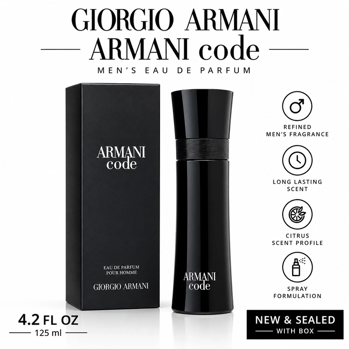 25+ Giorgio Armani Code Fragrances for Men for sale | Updated Oct 2026