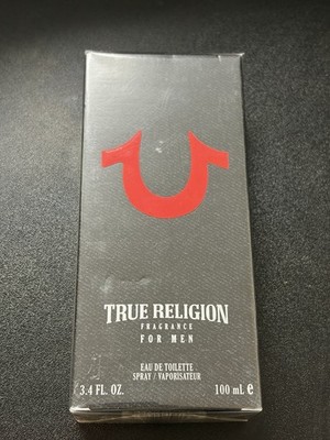 True Religion Black Cologne 3.4oz 100mL Eau de Toilette Spray Men NEW Sealed