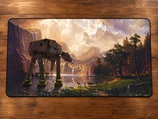 Star Wars Desk/Mousepad/Game Playmat HD Art Stitched Edging 24x14in