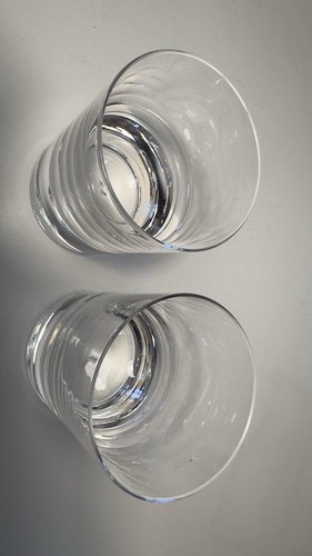 Dartington Crystal Pair of Old Fashioned Dimple Whisky Glasses - Picture 7 of 9