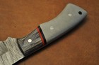 Custom Handmade Damascus Steel Knife With Resin Handle With Cover 258 — photo 5