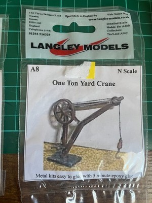 Langley Models - One Ton Yard Crane - Spur N