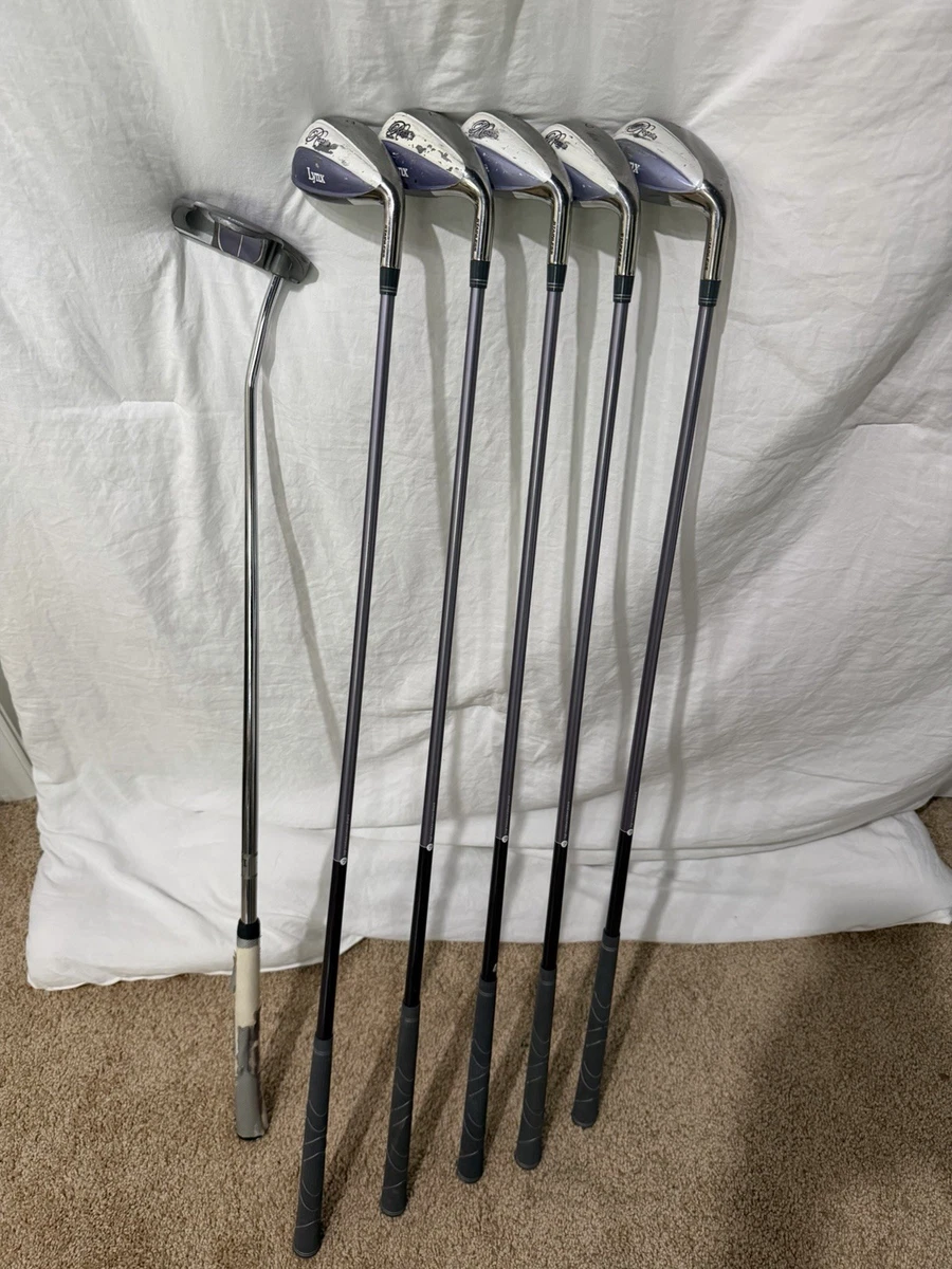 LINKS レディース Lynx Ladies Flex Graphite Shaft Iron Set Golf Clubs for sale | eBay