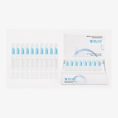 90 PCS 3% Hyaluronic Acid Serum Vials - Moisturizing, Firming, Single-Use Tubes