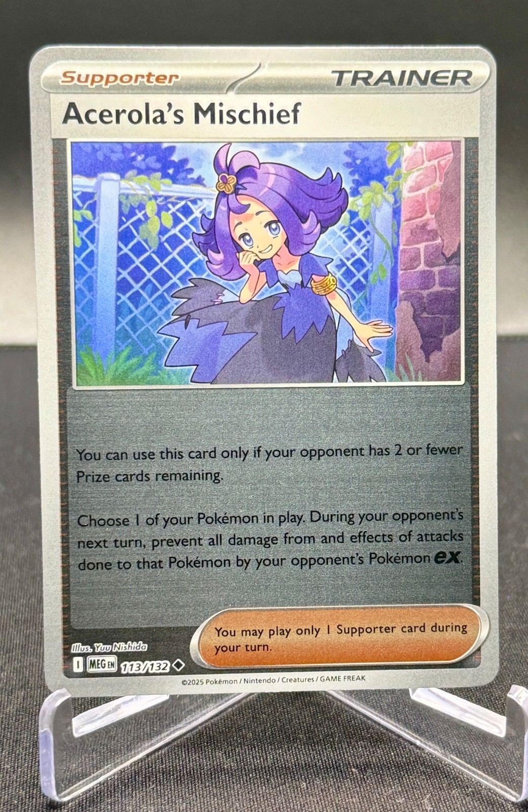 Acerola's Mischief 113/132 Mega Evolution - Pokemon TCG - NM/M English