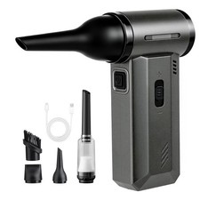 Compressed Air Duster - 130000 RPM Super Power Electric Air Duster, Rechargea...