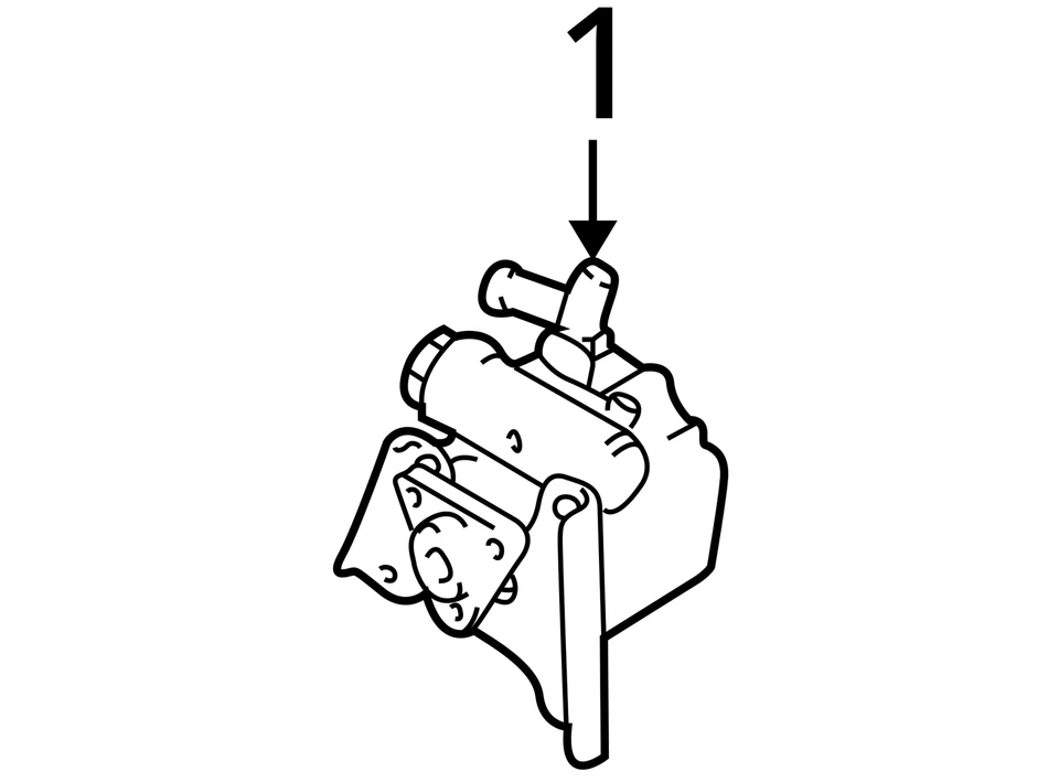 Power Steering Pump/motor BMW 530I 01 02 03 - Изображение 3 из 3