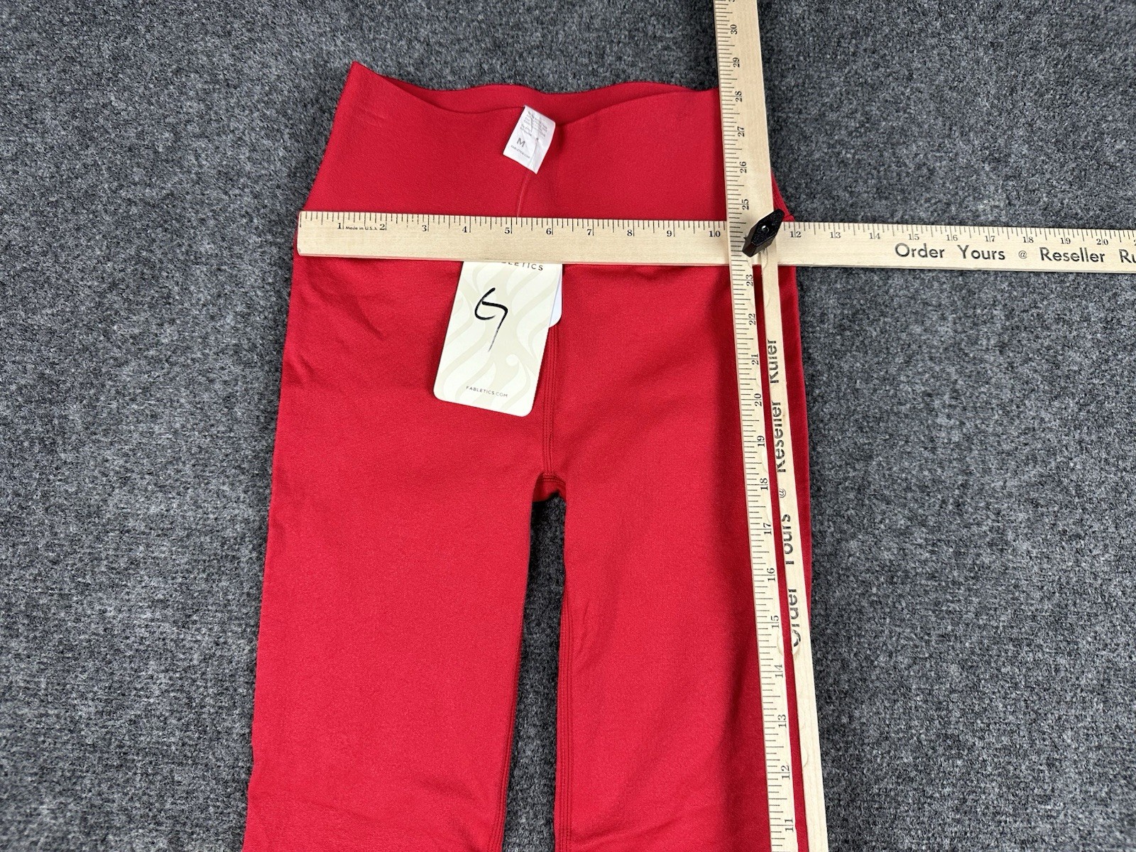 FABLETICS SCULPTKNIT Red COMPRESSION Leggings Ath… - image 4