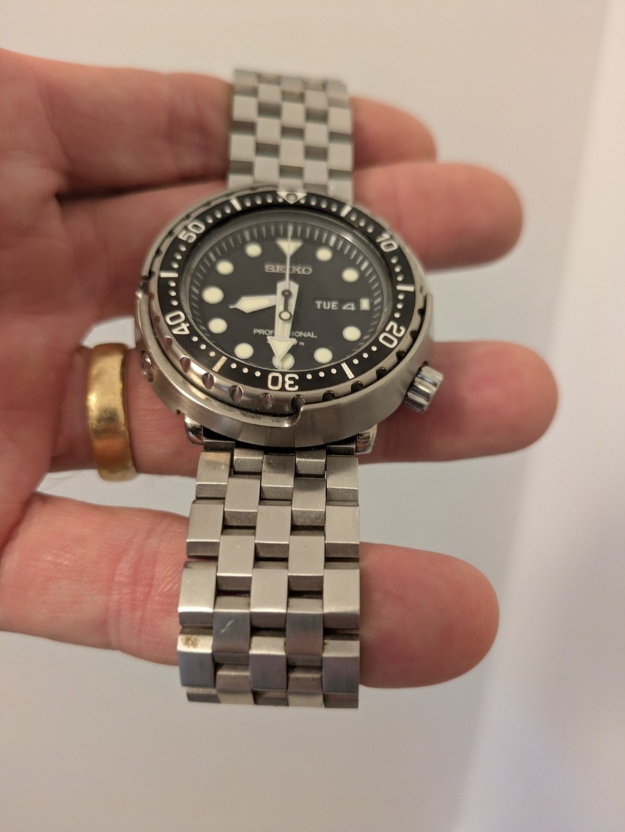Seiko Prospex Marinemaster (Tuna) SBBN045 - 300m Black Divers