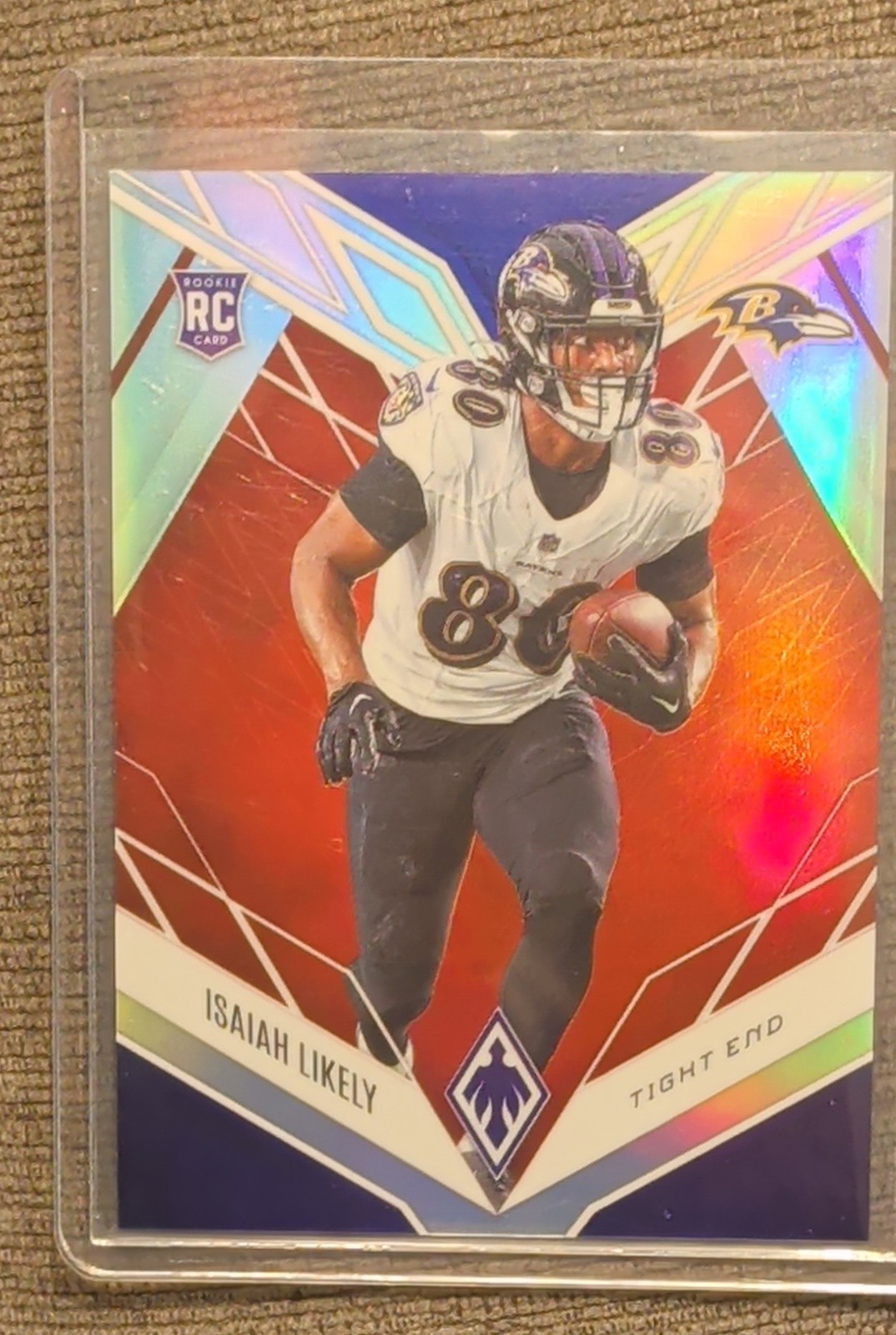2022 Panini Phoenix - Rookies Isaiah Likely #154 Red /250 (RC)