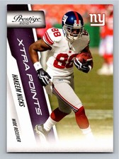 2010 Panini Prestige Xtra Points Purple  Hakeem Nicks 130 47/50