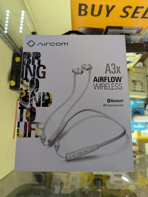 Aircom A3x Wireless Earphones Bluetooth Headphones White